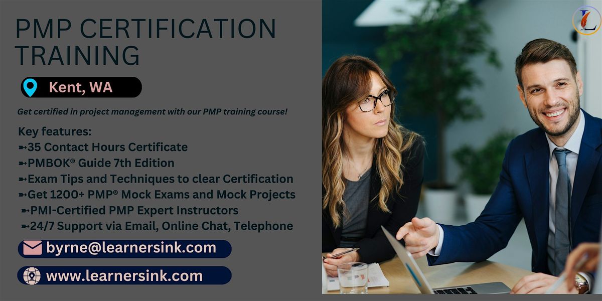 PMP Exam Preparation Training Course In Kent, WA