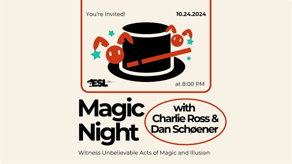 Magic Night with Charlie Ross & Dan Sch\u00f8ener