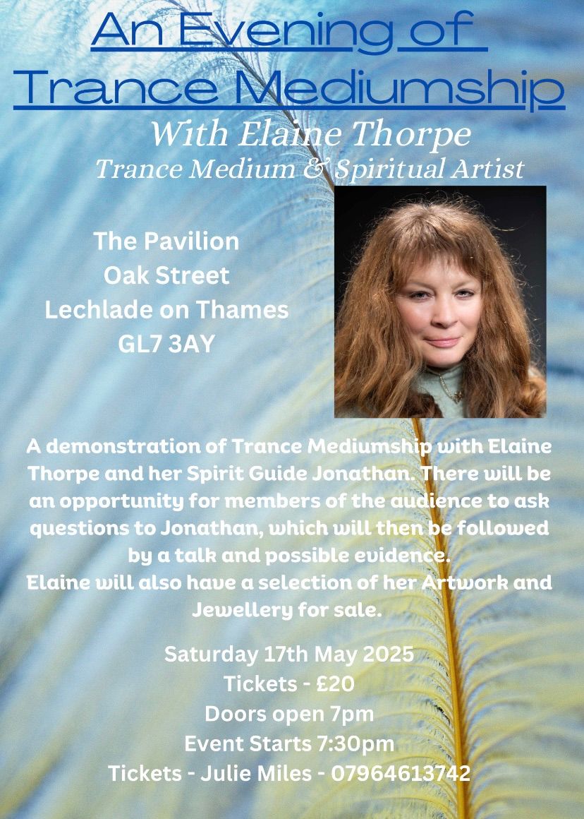 Elaine Thorpe's Trance Medium Event