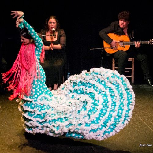 Espect\u00e1culo de flamenco en el Teatro Triana