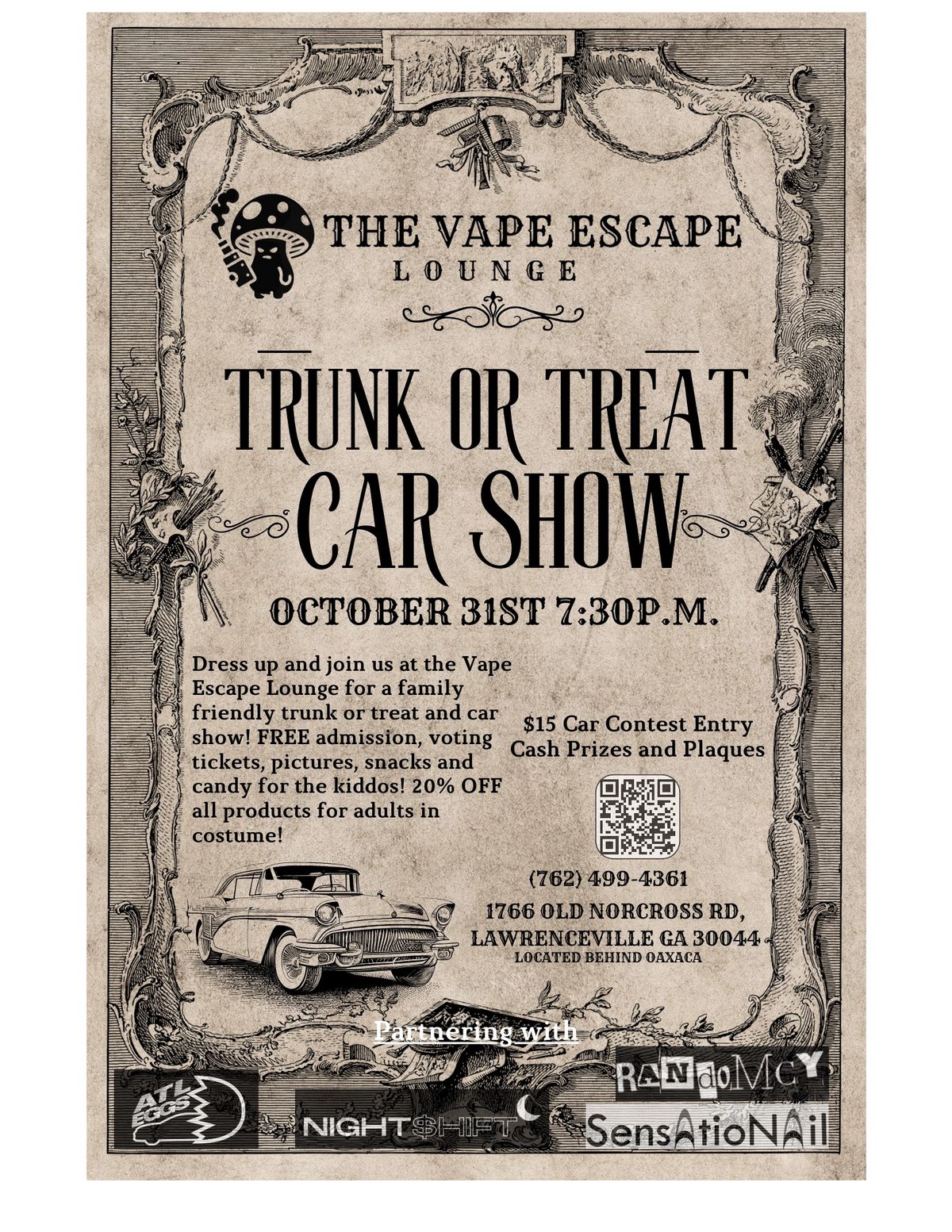 Trunk Or Treat Car Show