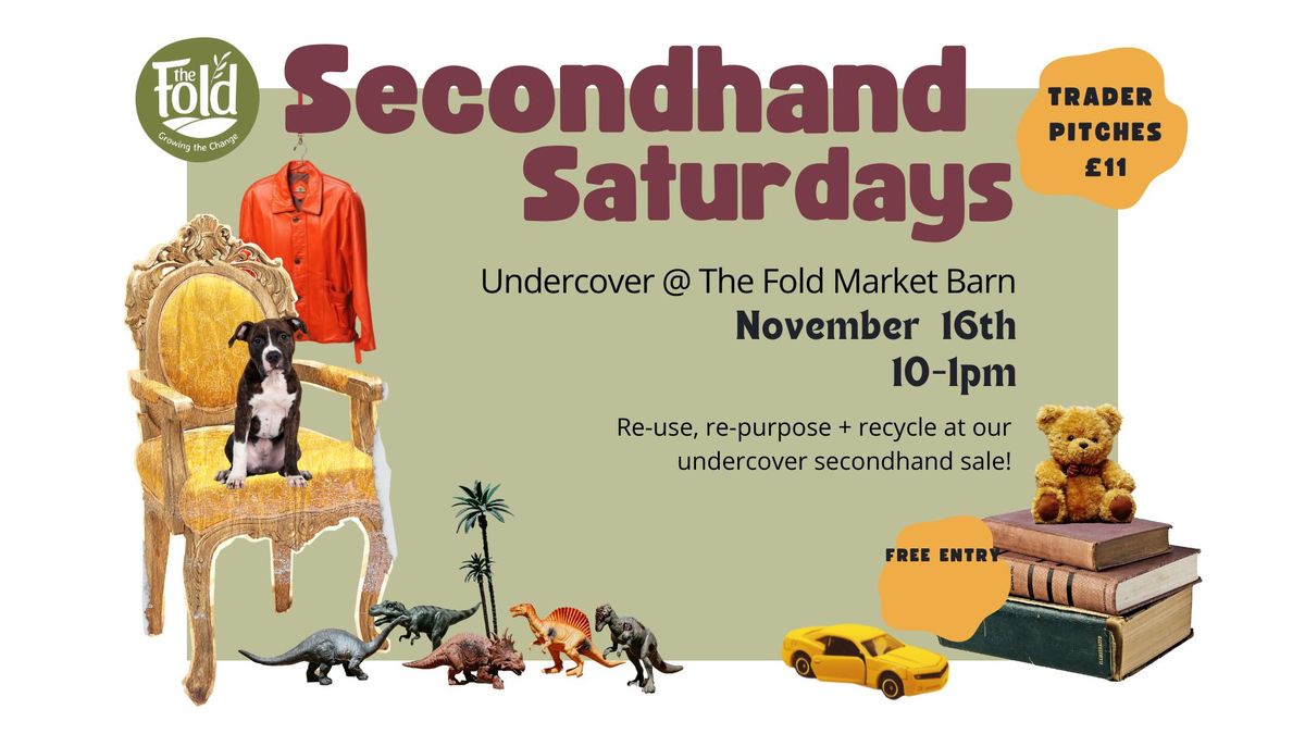 Second-hand Saturday at The Fold