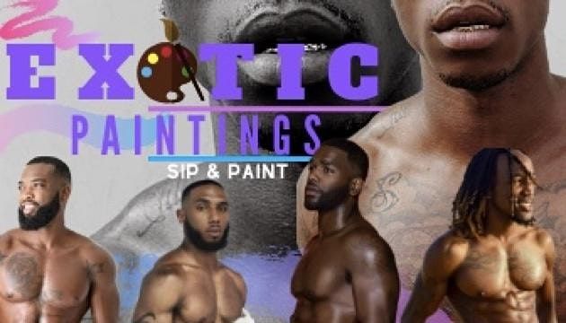 Atlanta Exotic Paintings Nude Sip & Paint