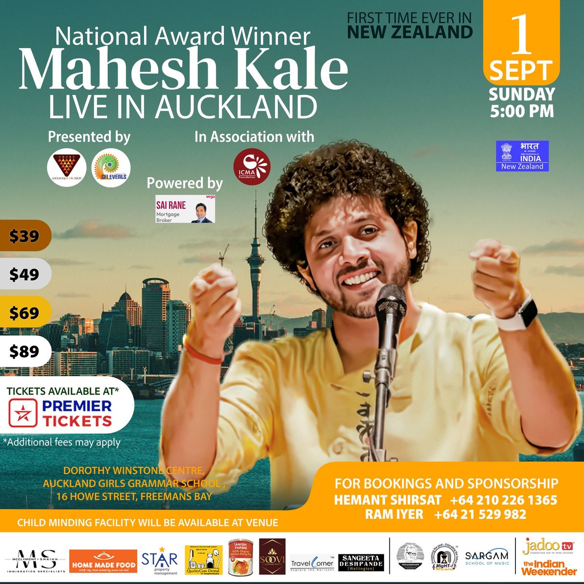 Mahesh Kale Live in Auckland