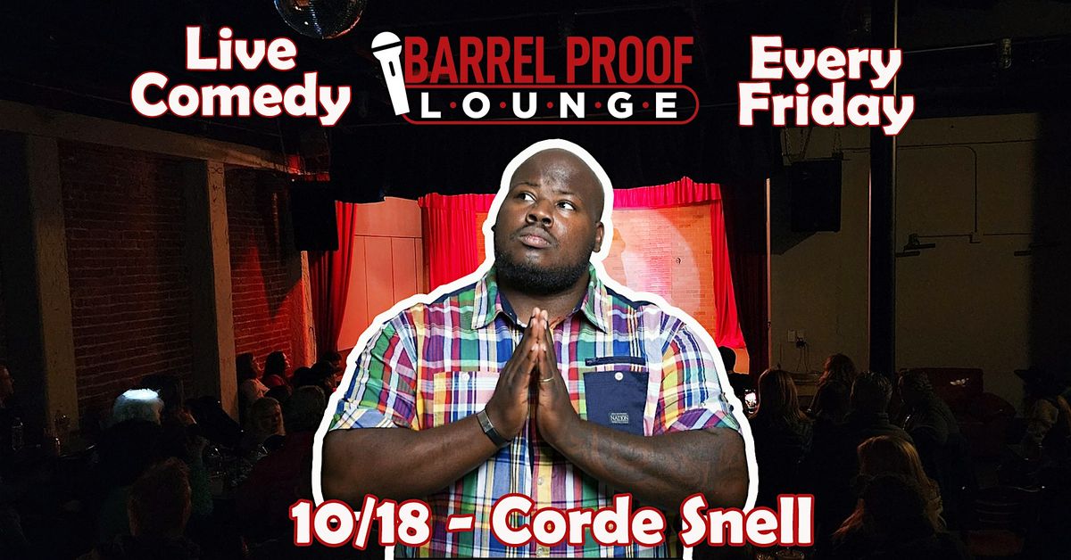 Friday Night Comedy - Corde Snell- Downtown Santa Rosa