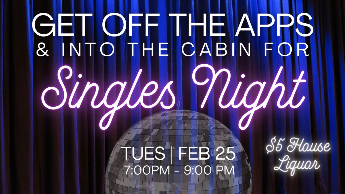 Singles Night!