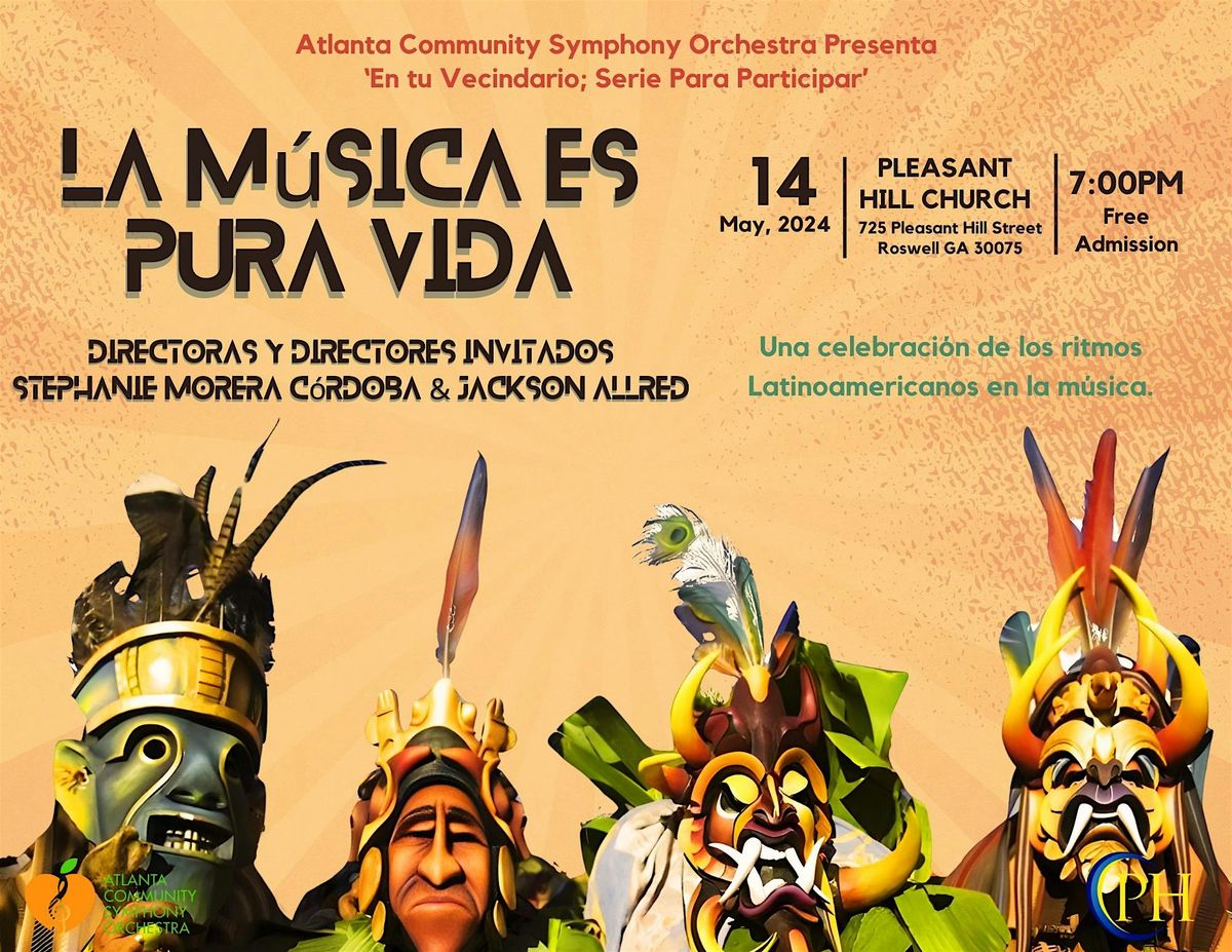 Atlanta Community Symphony Orchestra Presenta 'En tu Vecindario; Serie Par'