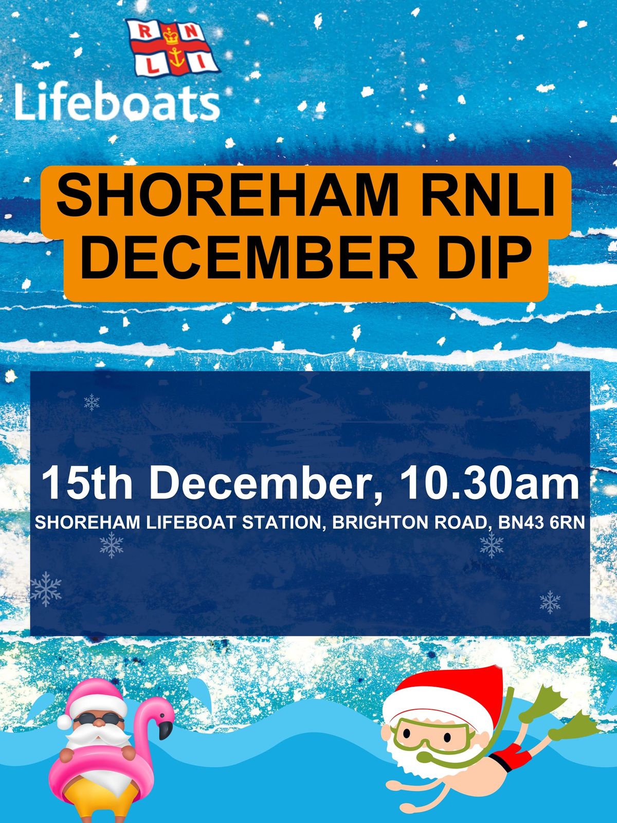 Shoreham RNLI December Dip