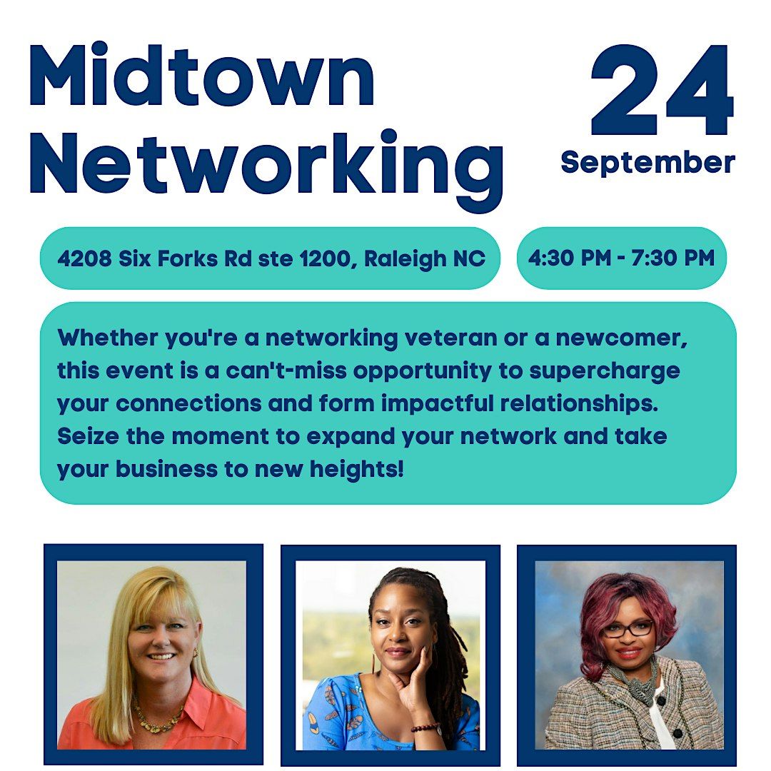 Midtown Networking 9\/24 4:30pm