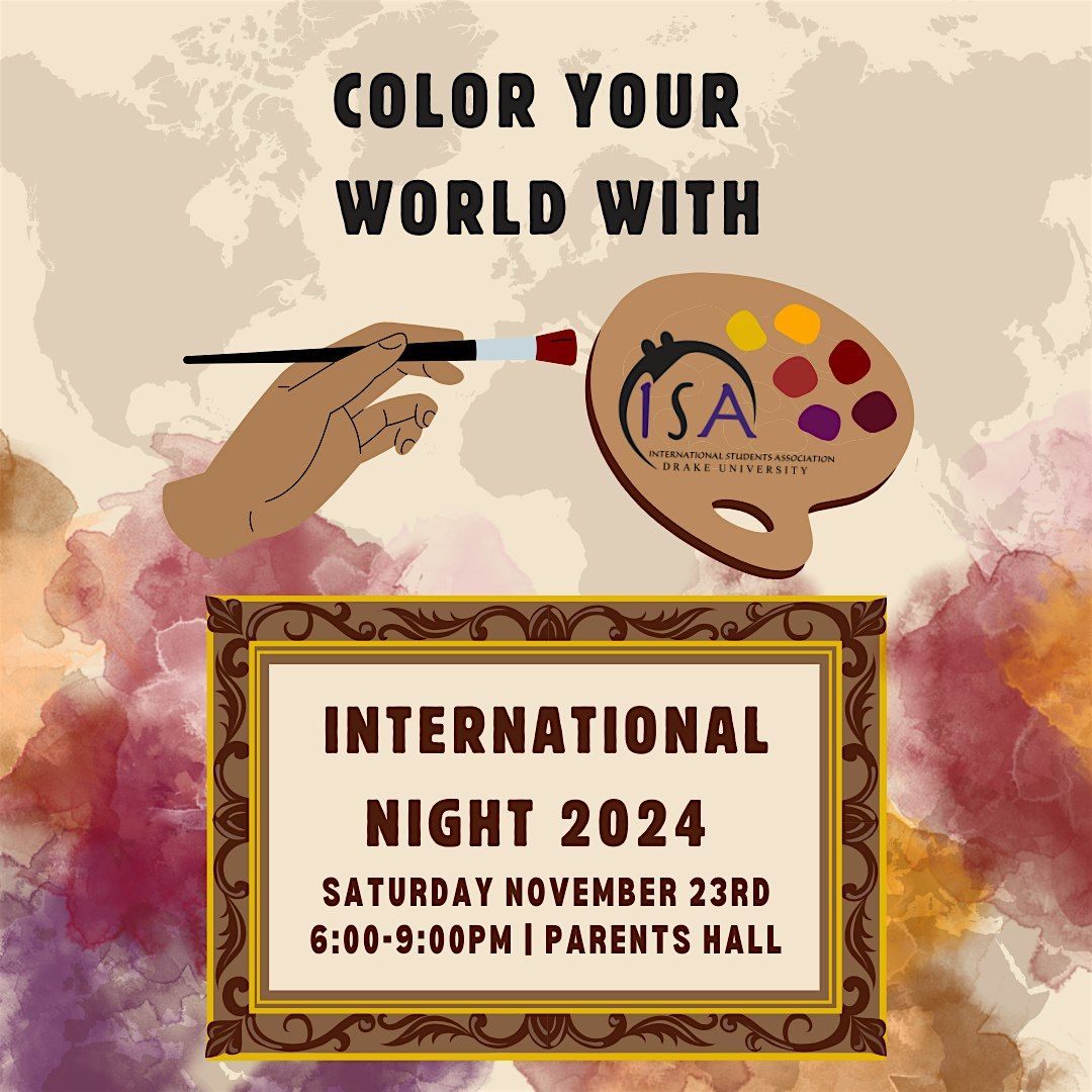 Color Your World with ISA: International Night 2024