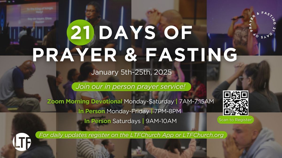 21 Days of Prayer & Fasting