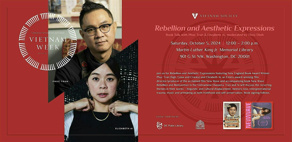 Rebellion and Aesthetic Expressions: Book Talk with Phuc Tran and Elizabeth Ai