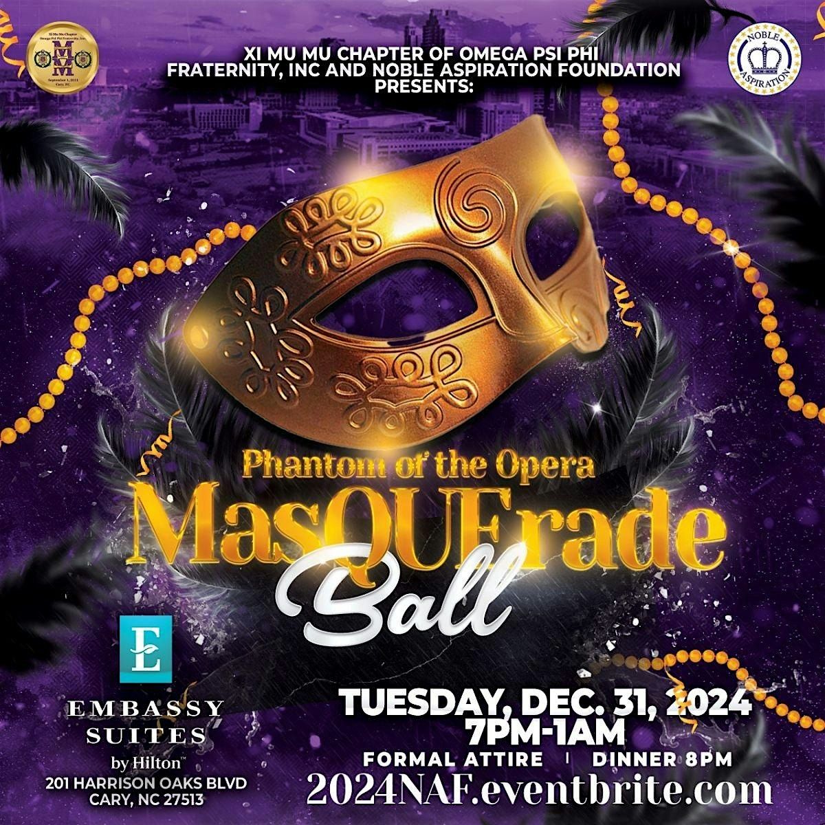 Phantom of the Opera MasQUErade Ball