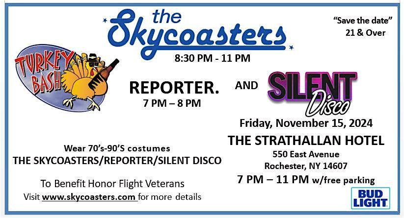 Skycoasters 2024 Turkey Bash w\/Reporter & Silent Disco