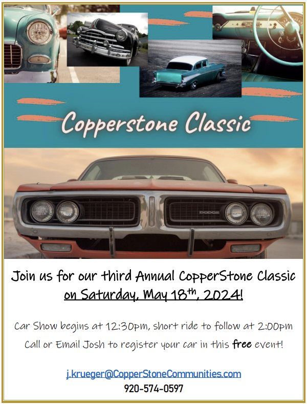 CopperStone Classic Car Show - 3rd Annual 
