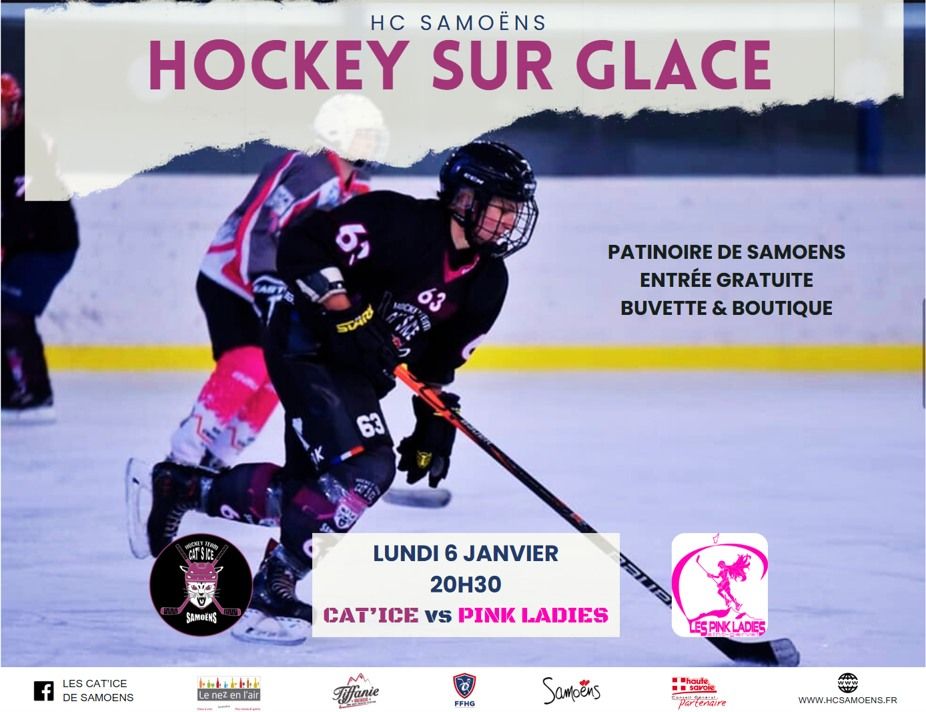 Match de hockey - CAT'ICE vs PINK LADIES