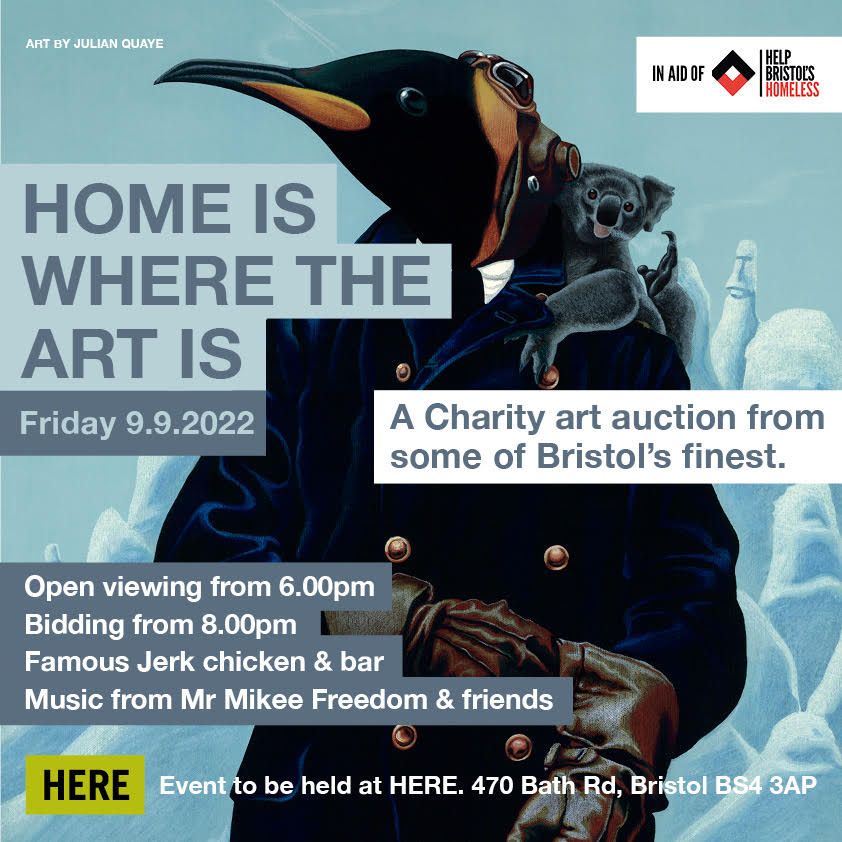 Help Bristol's Homeless Art Auction