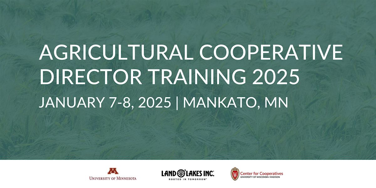 Agricultural Cooperative Director Training