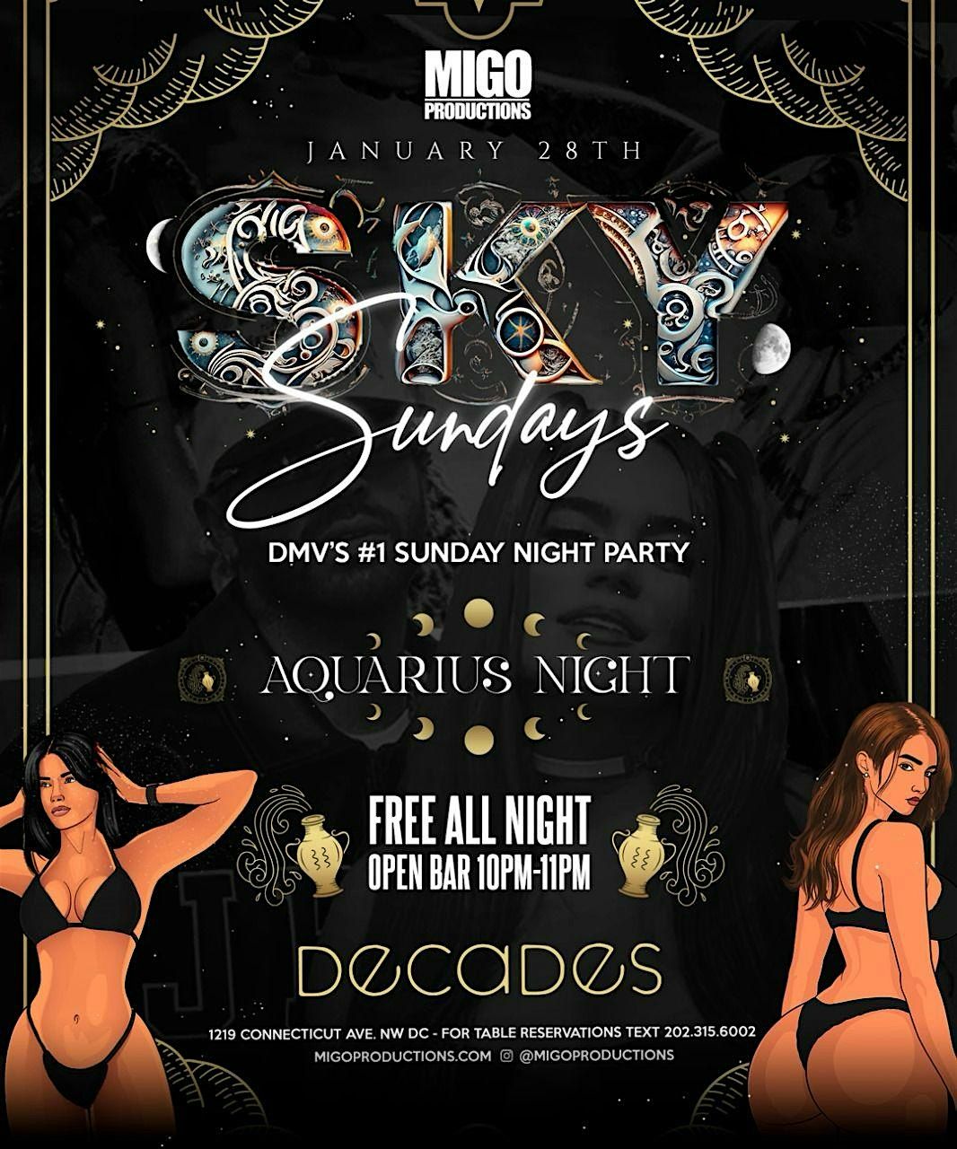 SKY SUNDAYS at DECADES