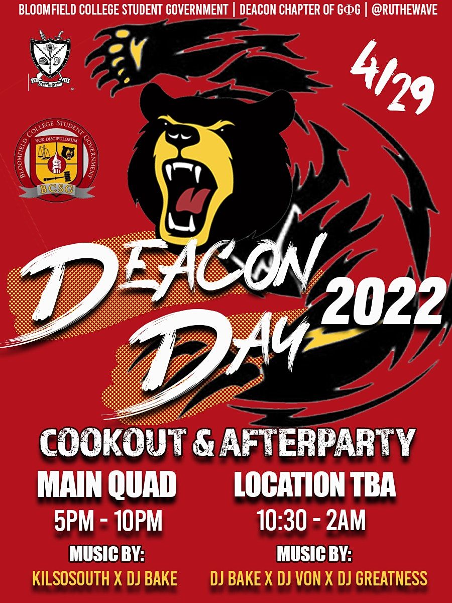 Deacon Day Cookout & AfterParty