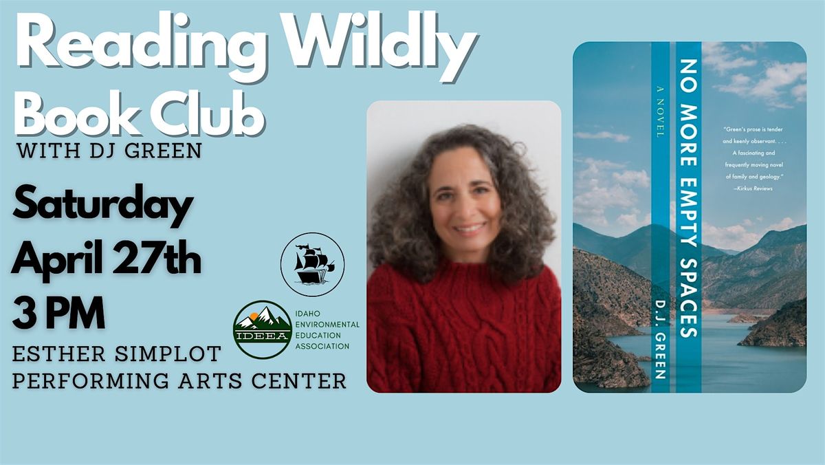 Rediscovered Books "Reading Wildly" Book Club - No More Empty Spaces with author DJ Green