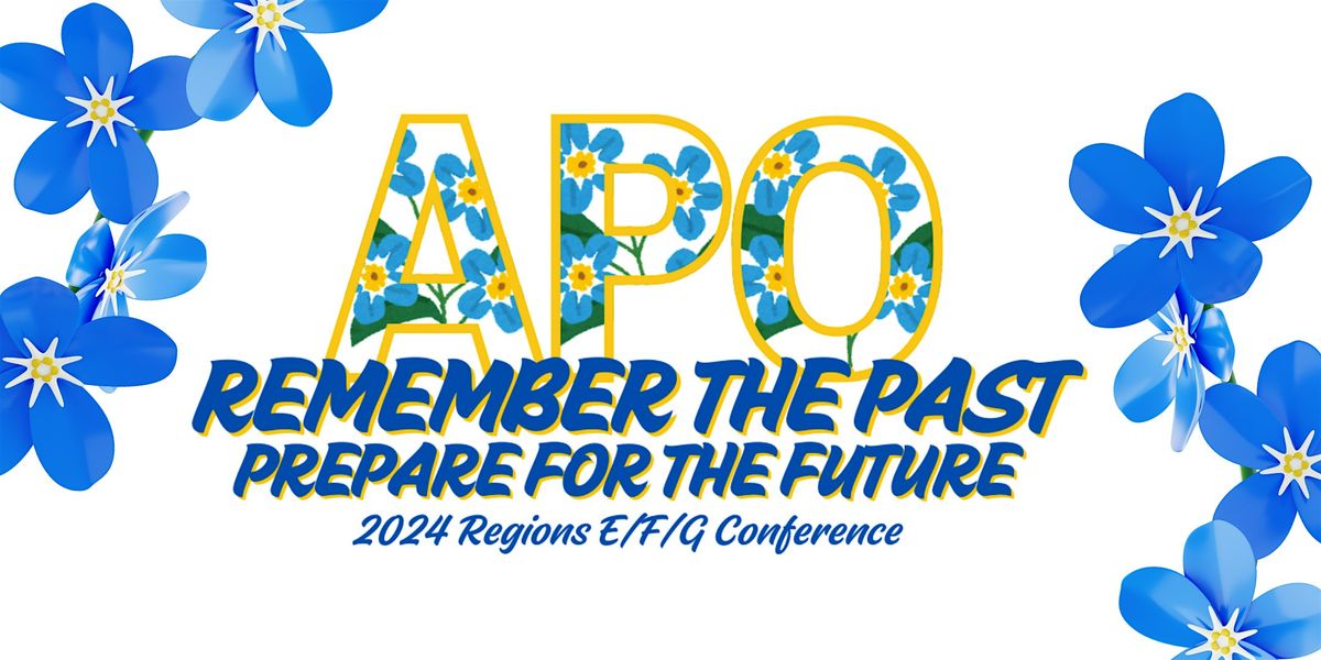 Alpha Phi Omega 2024 Regions E\/F\/G Conference