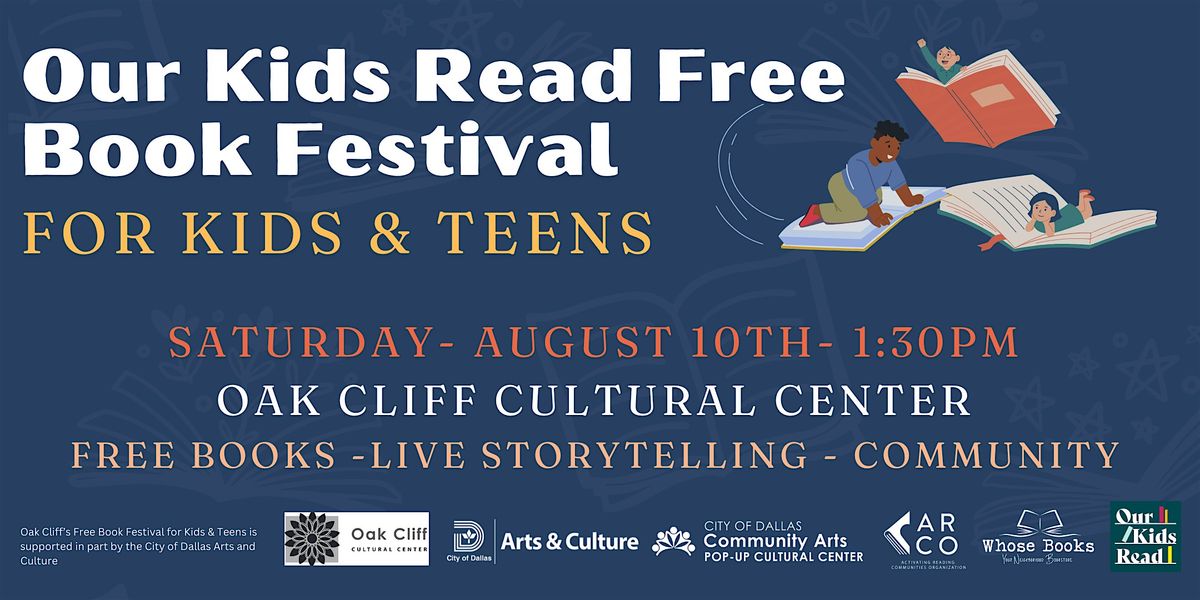 Our Kids Read Free Book Festival