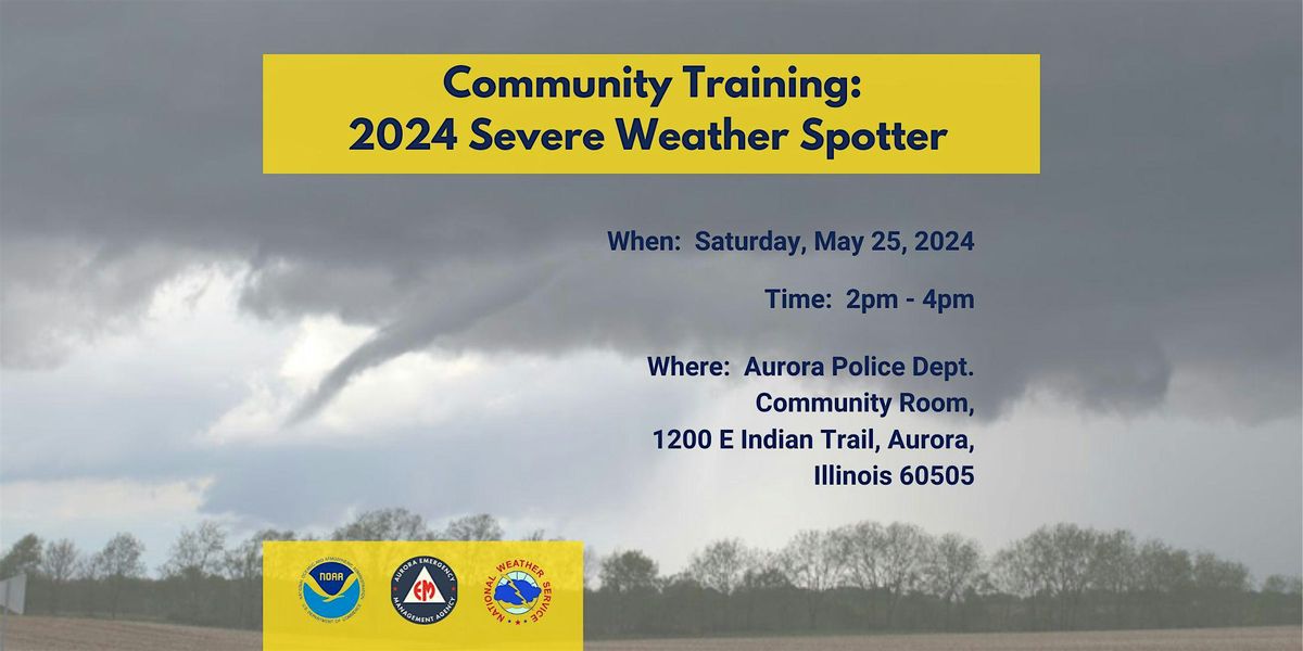 Severe Weather Spotter Class