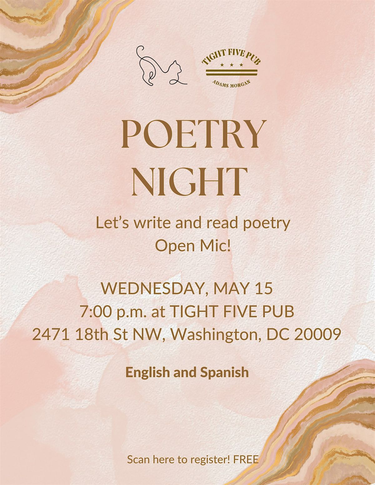 Poetry night - Writing and Open Mic