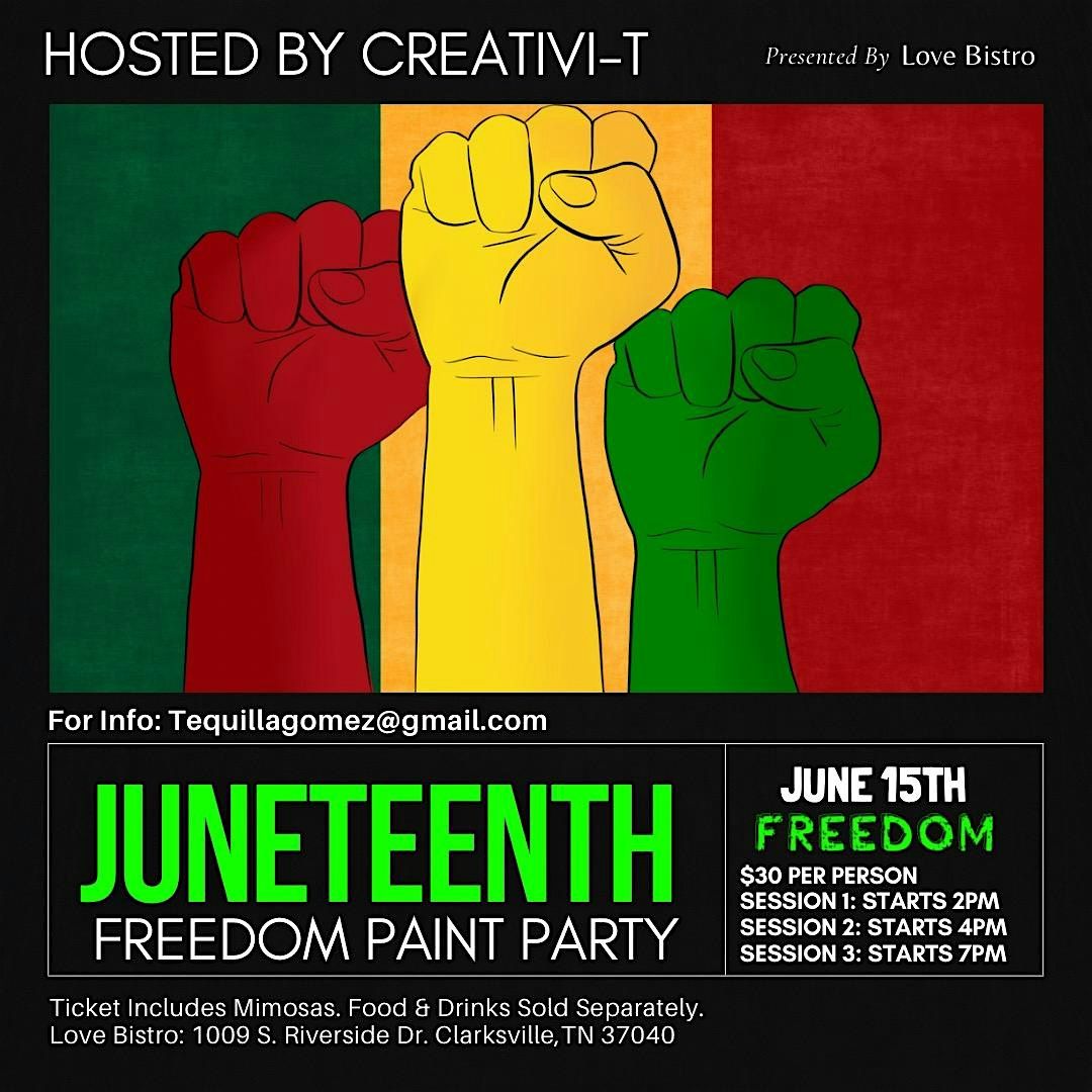 Juneteenth Freedom Paint Party