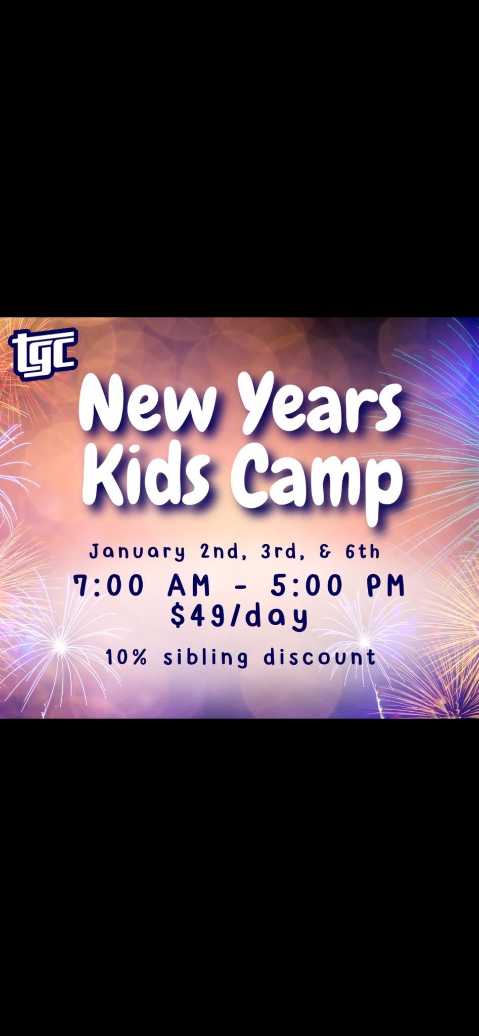 New Years Kids Camp