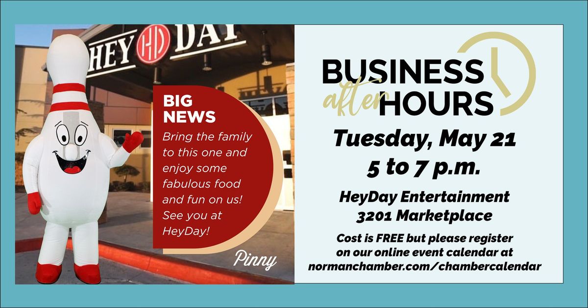 Business After Hours at HeyDay Entertainment