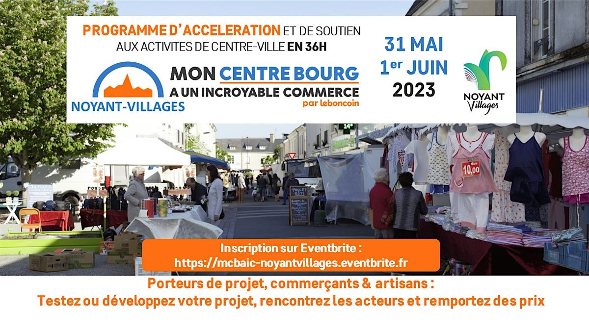 Copy of Mon Centre-Bourg a un Incroyable Commerce - Orbey