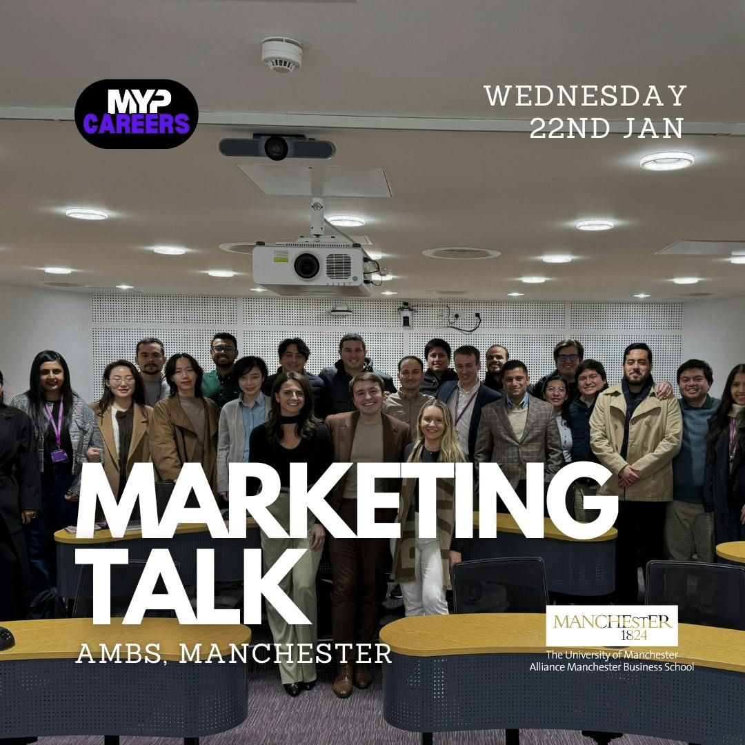 MYP Careers - Marketing Talk @ AMBS - 22.01.25