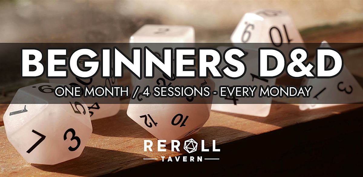 ReRoll Tavern Official Beginner D&D Course - October