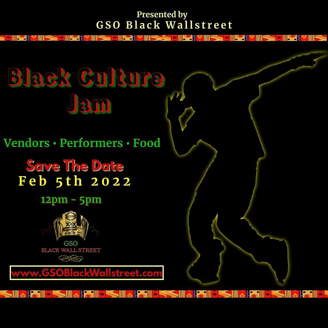 Black Culture Jam, 200 N Davie St, Greensboro, 5 February 2022