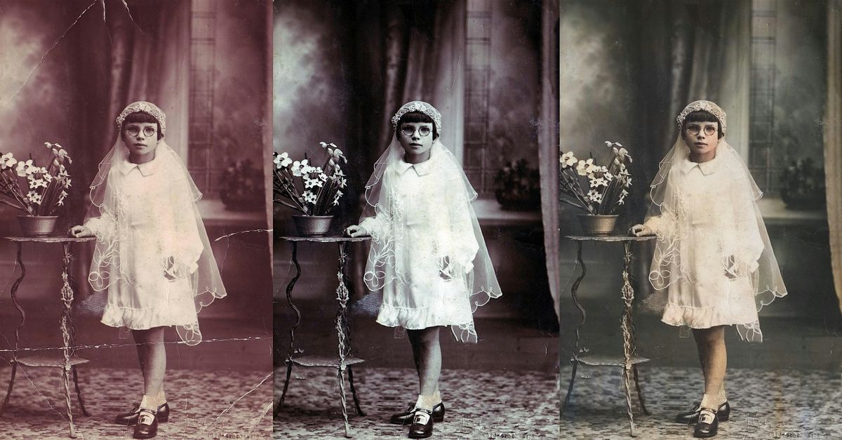 Restoring Your Family History (Fixing Old Photographs)