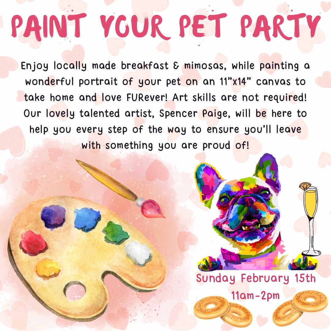 Paint Your Pet PAWty Brunch