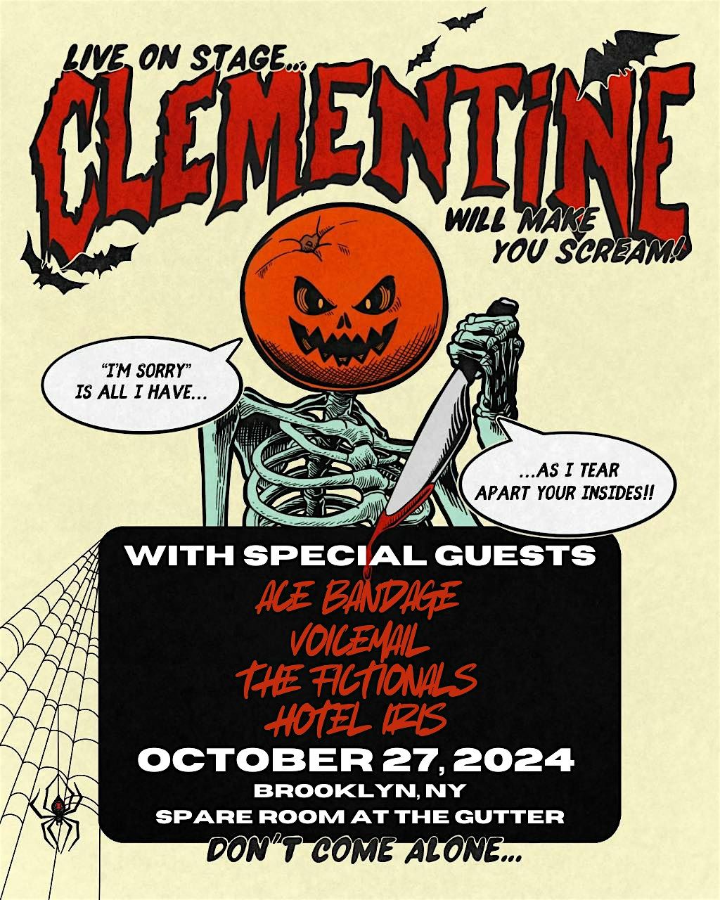 Clementine Will Make You Scream!