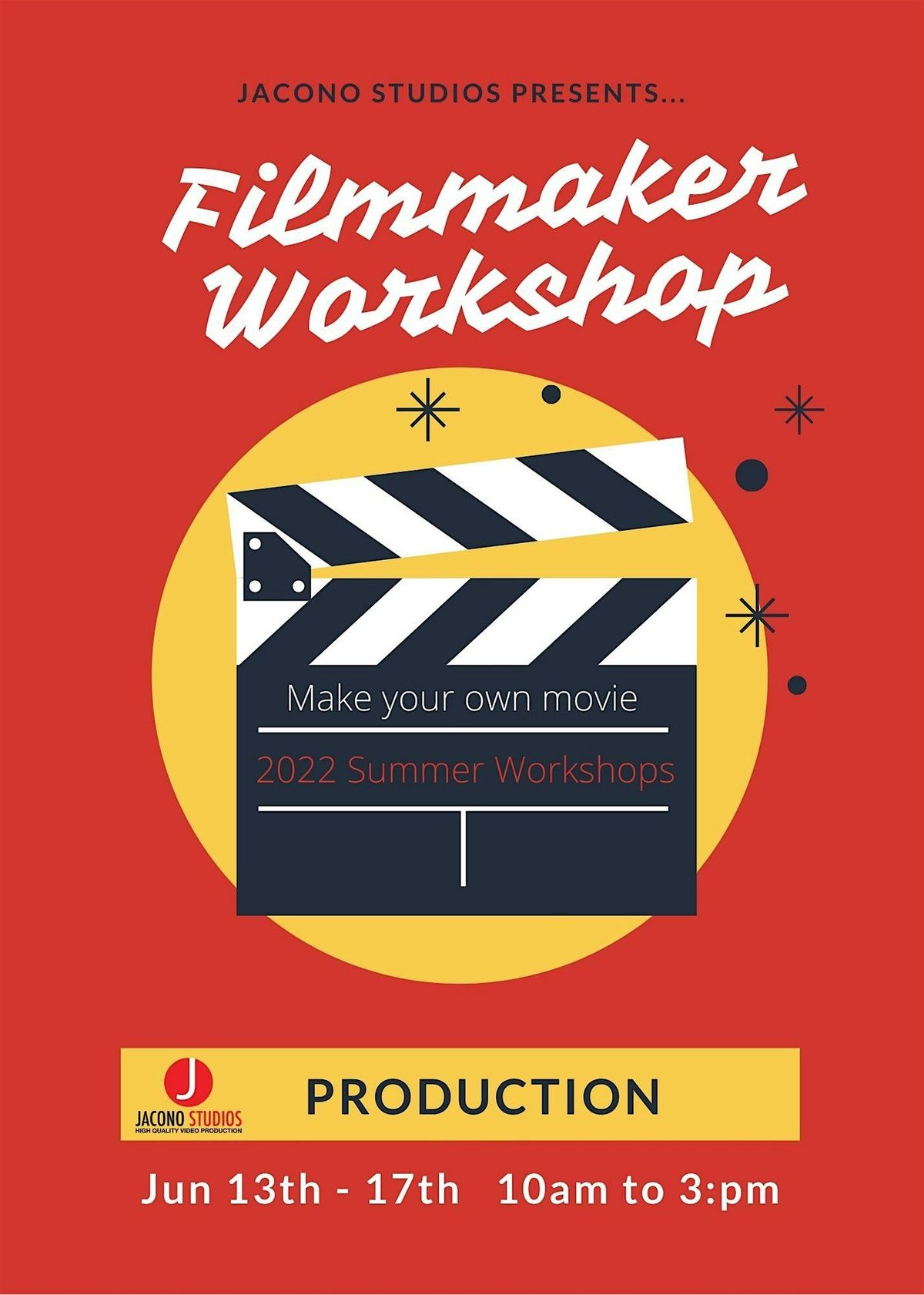 Filmmaker Workshop July -2024