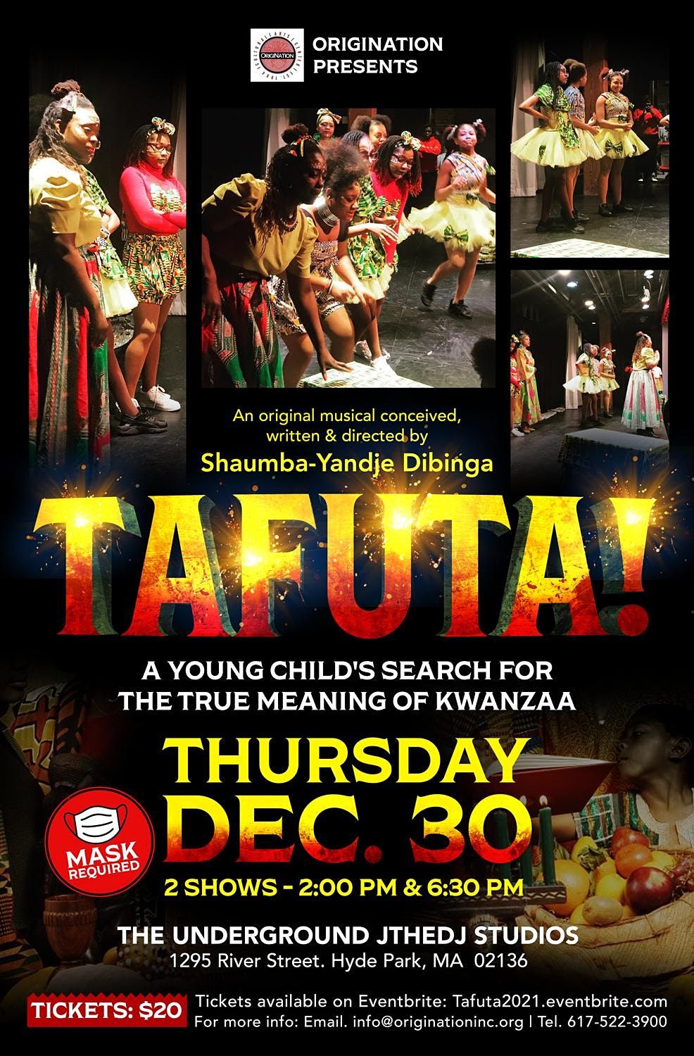 Tafuta! A Young Child's Search for the True Meaning of Kwanzaa!