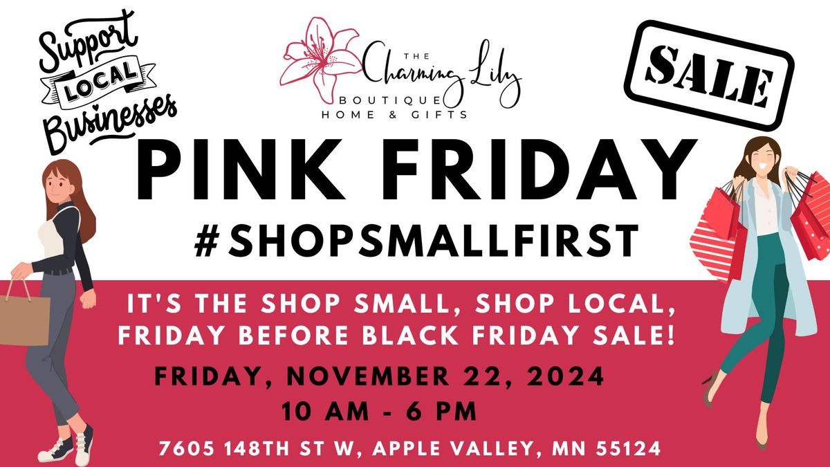 Pink Friday #ShopSmallFirst