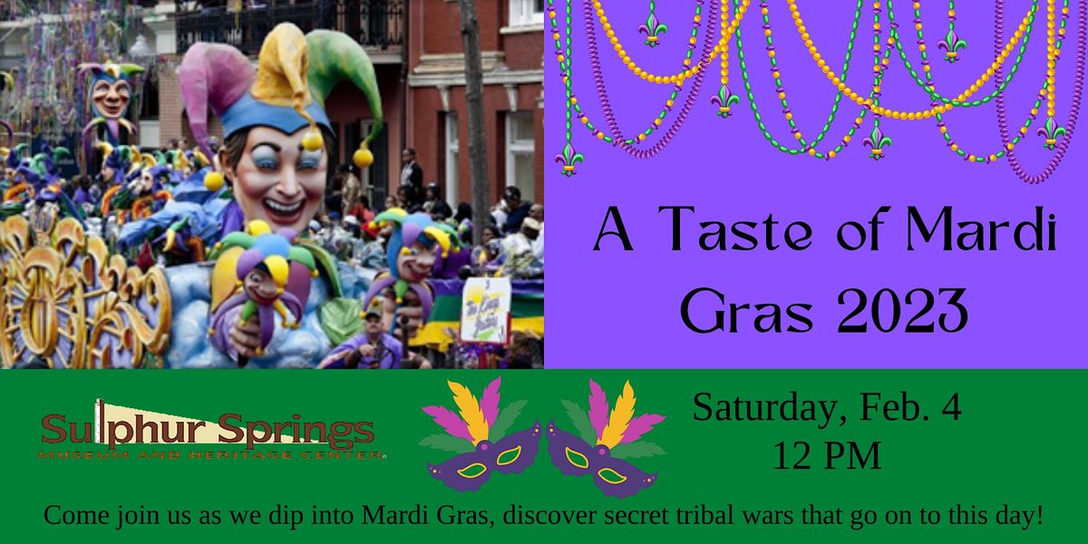 A Taste of Mardi Gras 2023