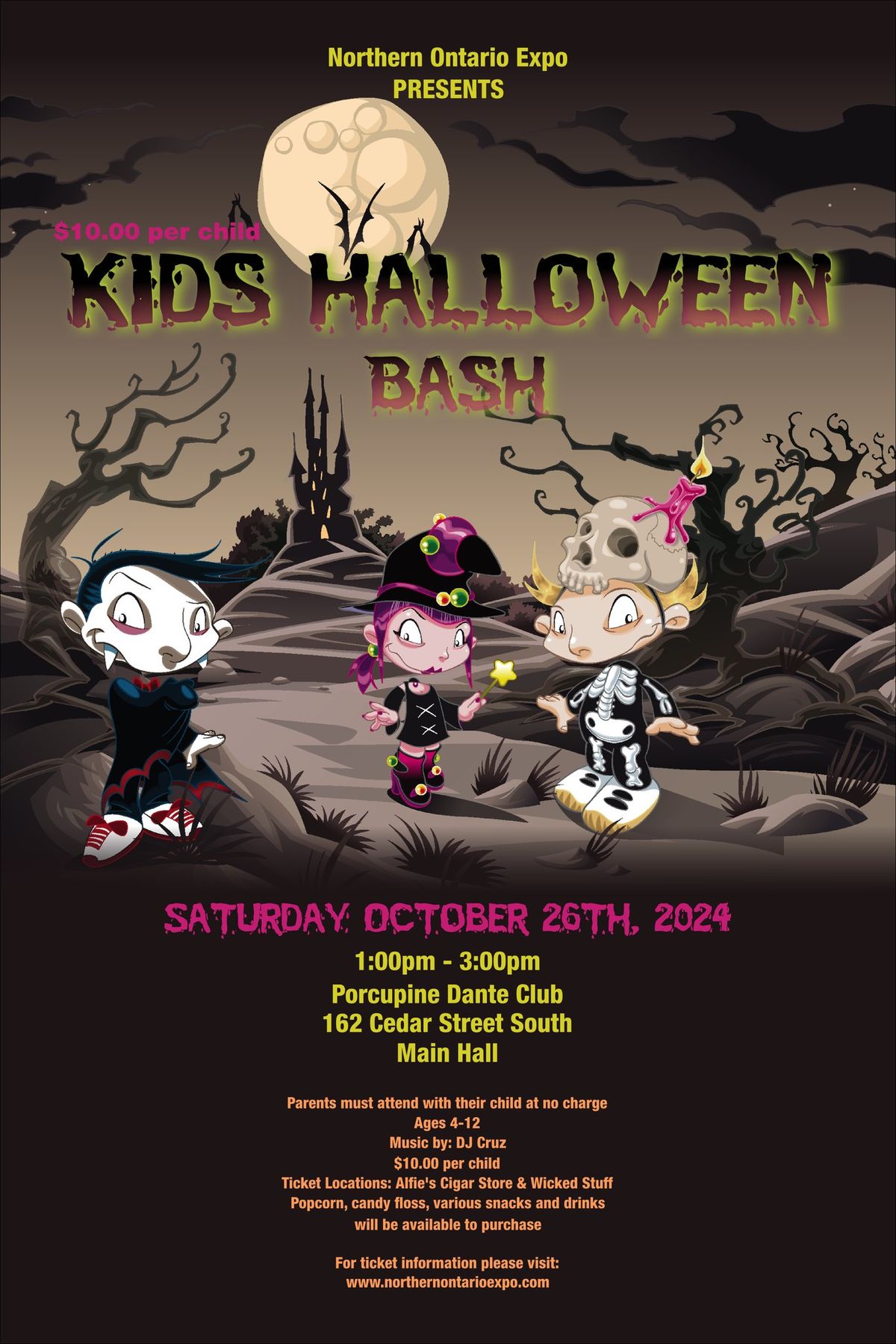 Kids Halloween Dance - Tickets now on sale!