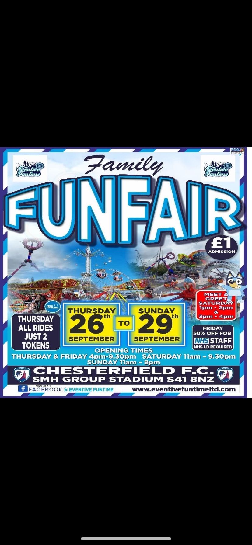 Chesterfield Stadium Funfair 