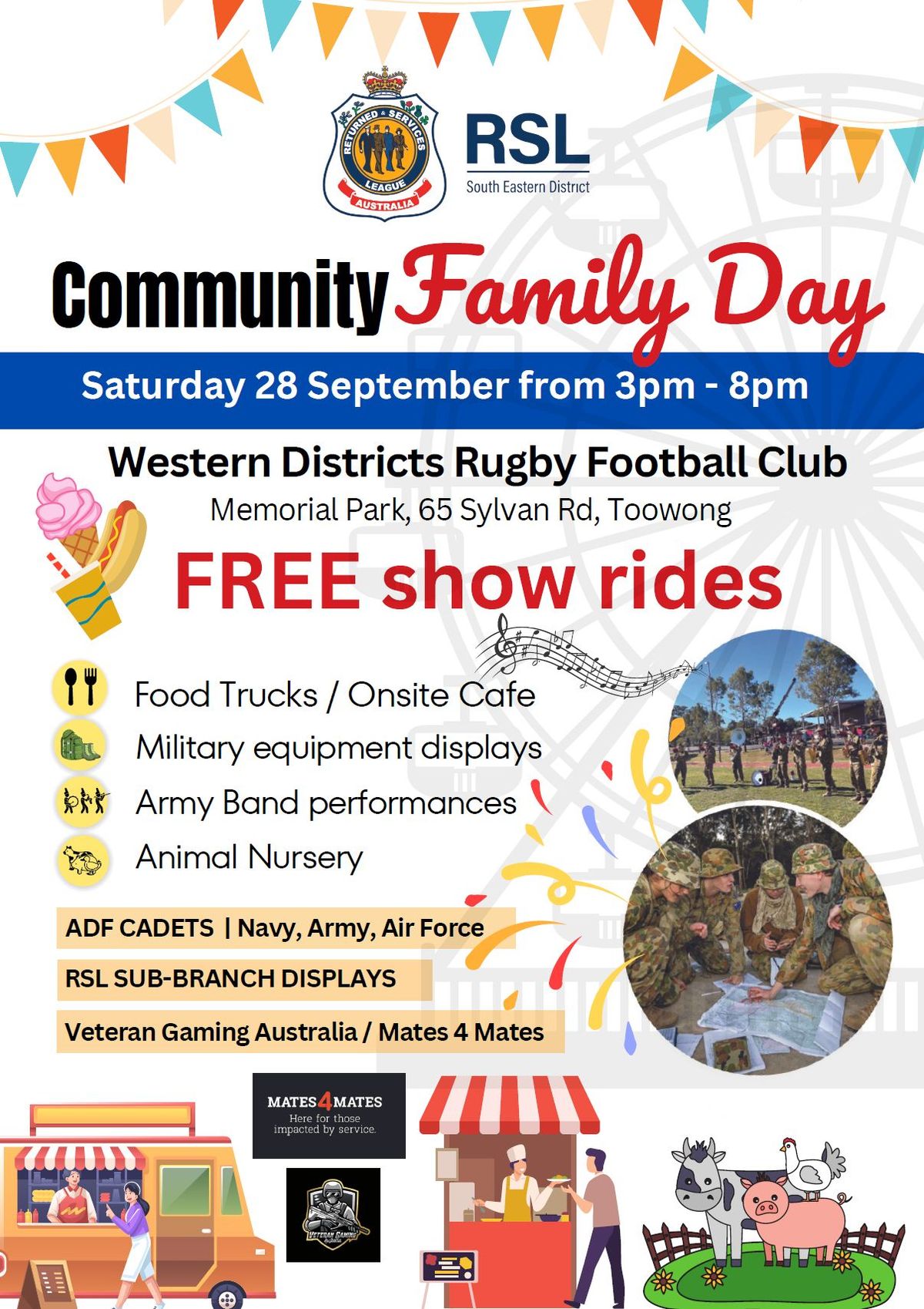 Come along with us to RSL SED's Community Family Day!