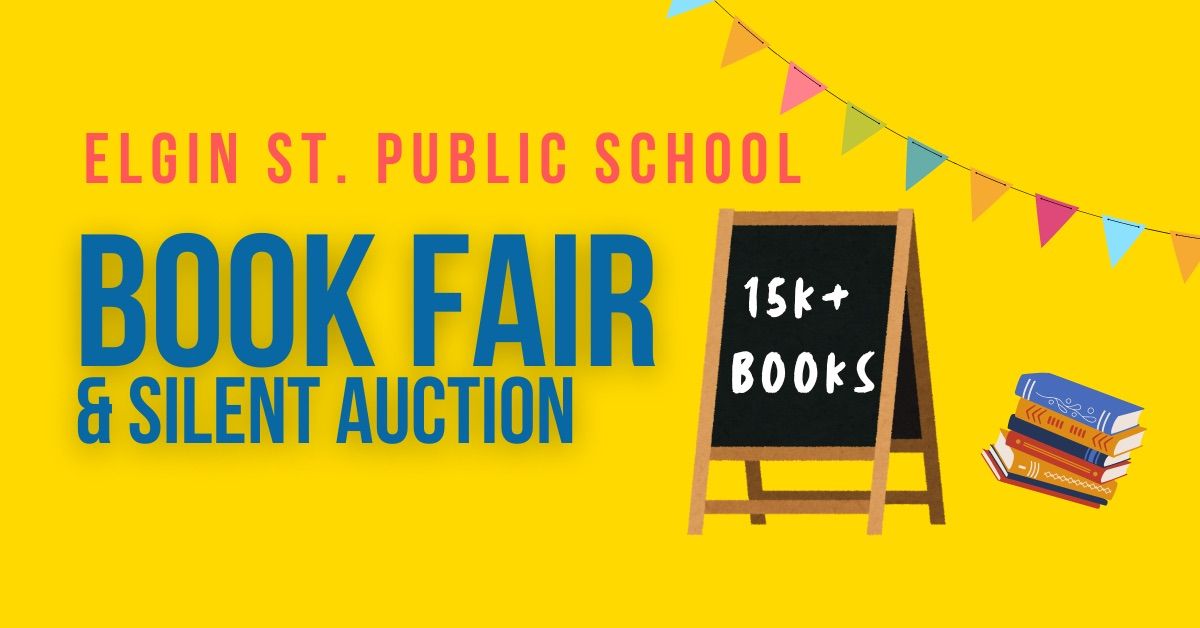 Elgin St. Book Fair & Silent Auction