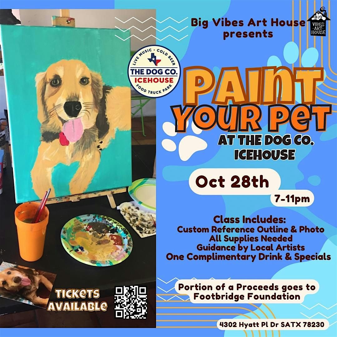 Paint Your Pet at the Dogs Co Icehouse