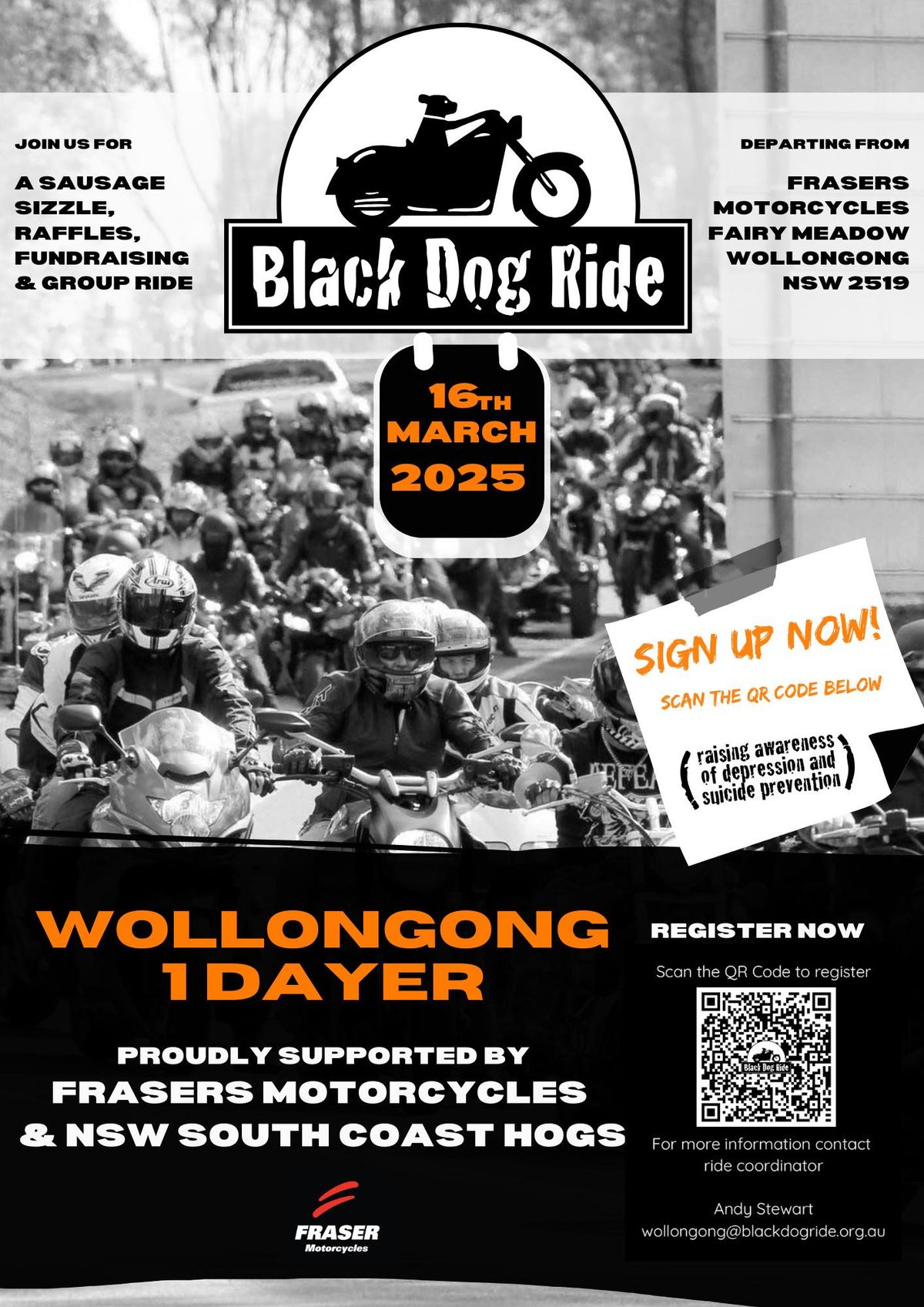 Wollongong Black Dog 1 Dayer Ride