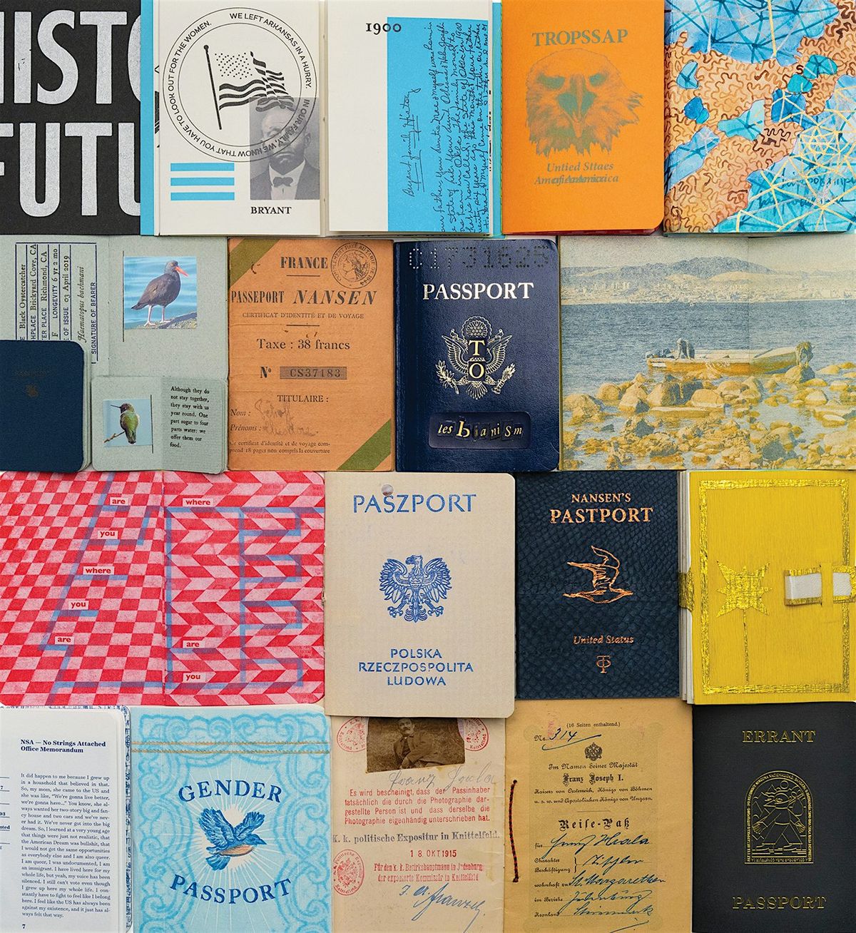 Exhibition - Crossing the Line: The Passport Re-Imagined